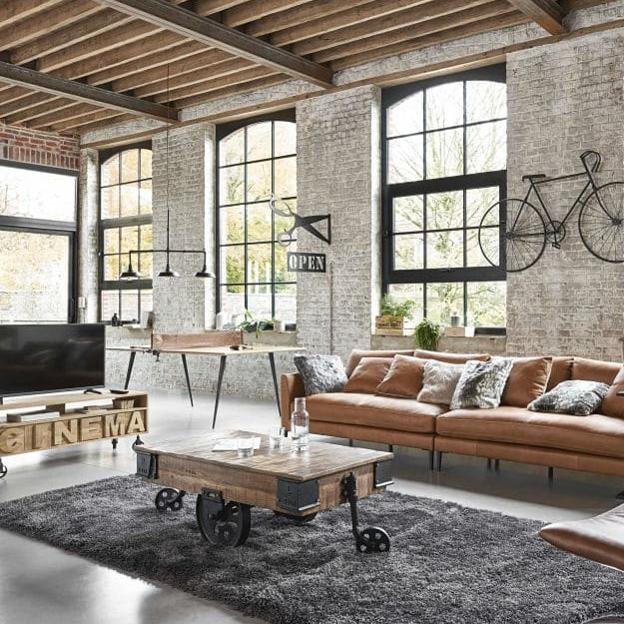 Factory Style: Un hogar con diseño industrial